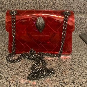 RED Kurt Geiger London Transparent Mini Kensington